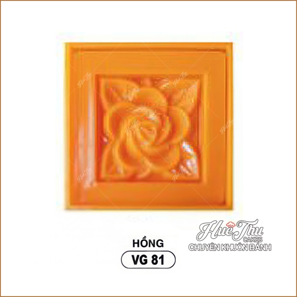 Khuôn xôi hình Vuông 8cm - khuôn ép xôi, khuôn nhấn xôi Vĩnh Trường