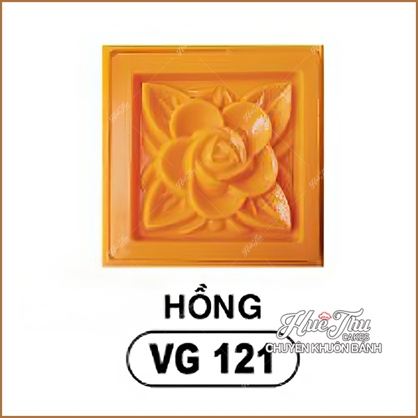 Khuôn xôi hình Vuông 12cm - khuôn ép xôi, khuôn nhấn xôi Vĩnh Trường