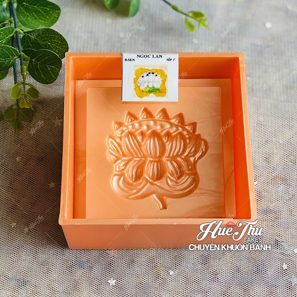 Khuôn xôi hình Vuông 10cm cao 5.5cm - khuôn ép xôi, khuôn nhấn xôi Ngọc Lan