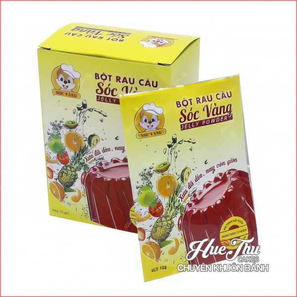Bột rau câu Sóc Vàng (Jelly Powder)