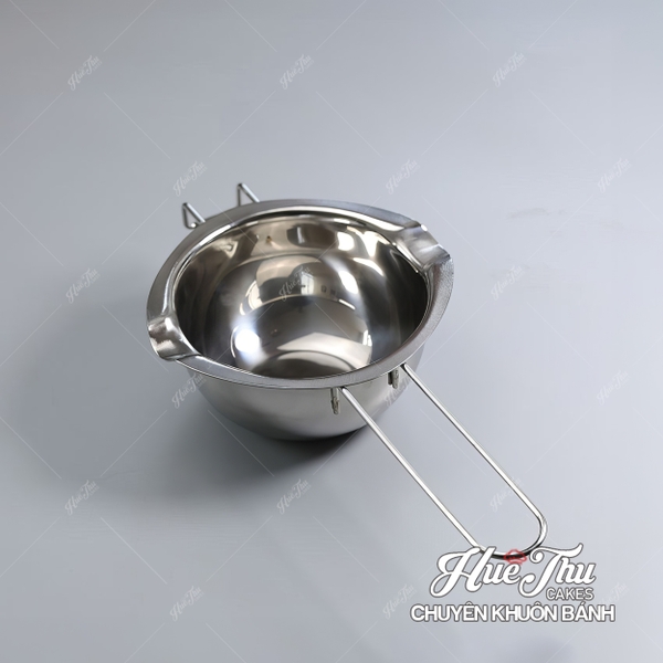 Nồi nấu sáp nến có tay cầm - nồi làm nến thơm bằng inox không gỉ