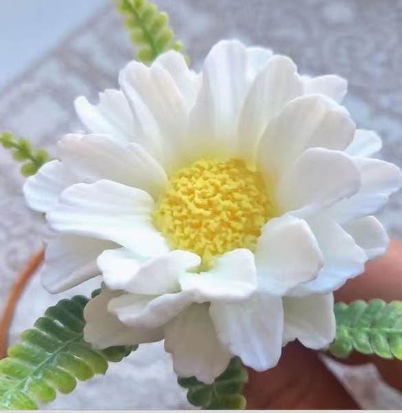Khuôn silicon Hoa Cúc A179 làm bánh rau câu 3D 4D nhấn xôi, fondant, socola, nến hanmade