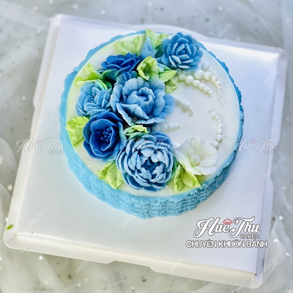 Khuôn silicon Hoa Thái P24 4.5cm làm bánh rau câu 3D 4D nhấn xôi, fondant, socola, nến hanmade