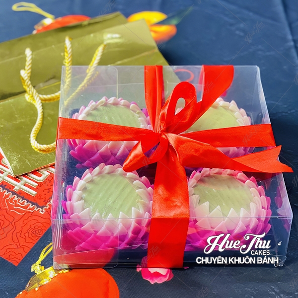 Khuôn silicon Đài Sen Lớn 12/14cm làm bánh rau câu 3D 4D nhấn xôi, fondant, socola, nến hanmade