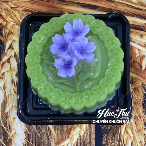 Khuôn silicon Chùm Hoa Đào A79 làm bánh rau câu 3D 4D nhấn xôi, fondant, socola, nến hanmade