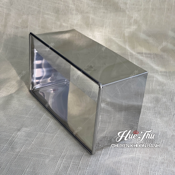 Khuôn Ring hình Chữ Nhật 18/20/22/24cm cao 8cm (inox 304) làm bánh rau câu, bánh mousse