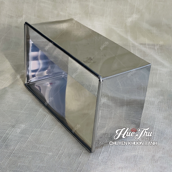 Khuôn Ring hình Chữ Nhật 18/20/22/24cm cao 8cm (inox 304) làm bánh rau câu, bánh mousse