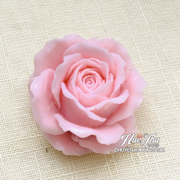 Khuôn silicon Hoa Hồng A178 làm bánh rau câu 3D 4D nhấn xôi, fondant, socola, nến hanmade