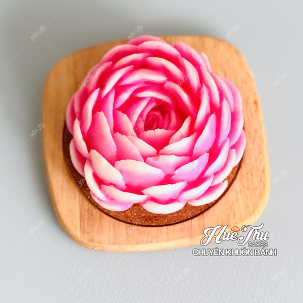 Khuôn silicon Sen Đá Ngàn Cánh làm bánh rau câu 3D 4D nhấn xôi, fondant, socola, nến hanmade