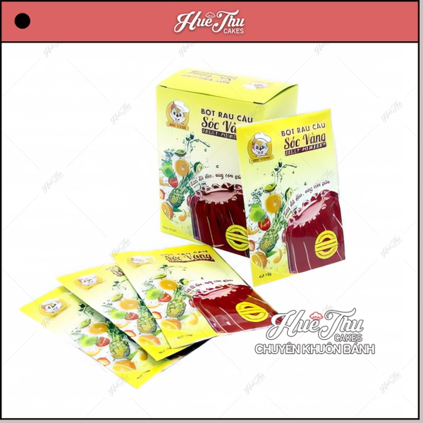 Bột rau câu Sóc Vàng (Jelly Powder)