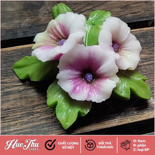 Khuôn silicon chùm Hoa Lan (3 bông) 6x3cm làm bánh rau câu 3D 4D nhấn xôi, fondant, socola, nến hanmade