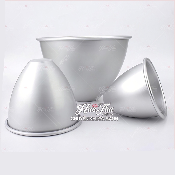 Khuôn nhôm Chậu Hoa / Váy Búp Bê cao 15cm làm bánh rau câu, bánh kem