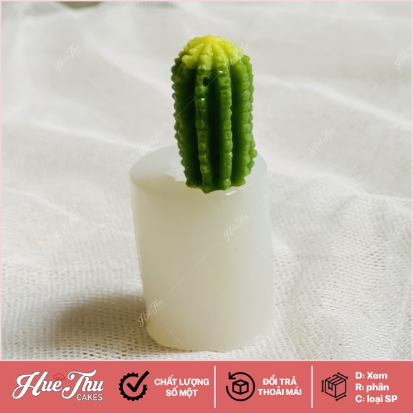 Khuôn silicon Sen Đá Trơn Dài 5cm làm bánh rau câu 3D 4D nhấn xôi, fondant, socola, nến hanmade
