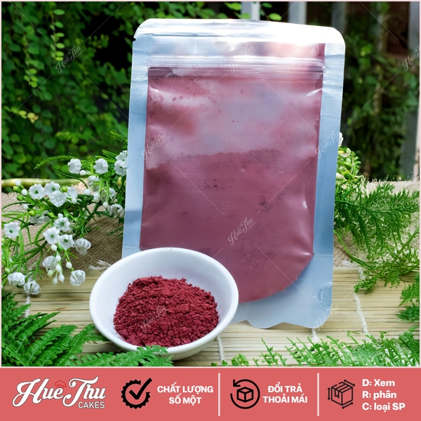 Bột khoai lang tím 100g dùng pha chế, tạo màu cho bánh