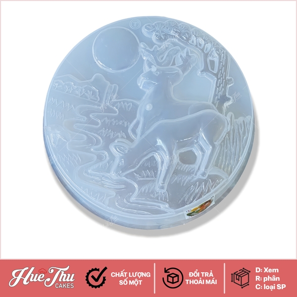 Khuôn rau câu, nhấn xôi Con Nai 20cm (số 9) Vĩnh Trường làm bánh rau câu, ép xôi