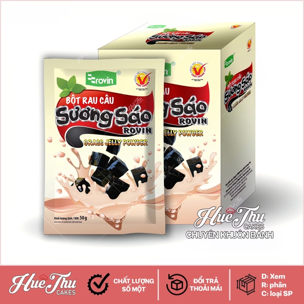 Bột rau câu Sương sáo Rovin