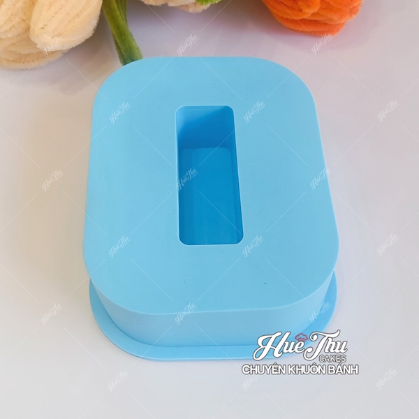 Khuôn silicon Chữ Cái / Số / Ký Tự từ A-Z 0-9 kích thước 12cm làm bánh rau câu 3D 4D nhấn xôi, fondant, socola