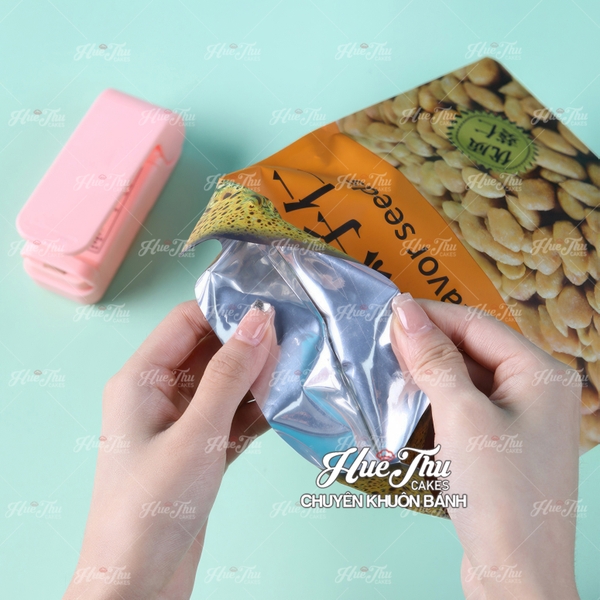Máy hàn miệng túi nilong mini tiện lợi (sử dụng pin)