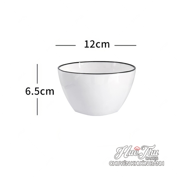 Bát Sứ Tròn Vuông (nhiều màu) C2 11cm, Chén Sứ Decor - trang trí đồ ăn, bàn tiệc, mâm cúng