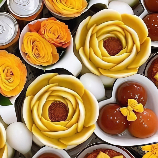 Khuôn silicon Hồng Trà Đại 13cm làm bánh rau câu 3D 4D nhấn xôi, fondant, socola, nến hanmade