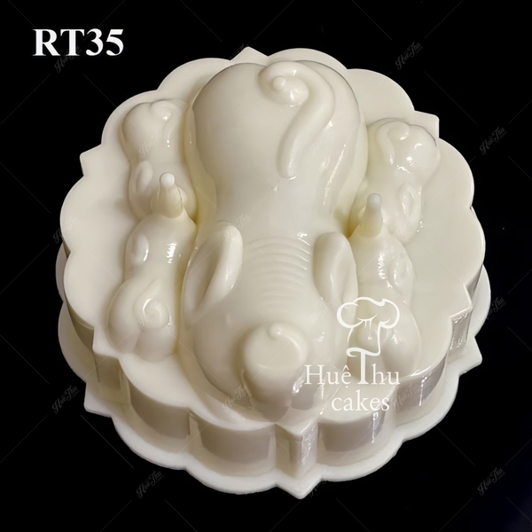 Khuôn rau câu, nhấn xôi Vĩnh Trường 250g (nhiều mẫu) dùng làm bánh rau câu trung thu, ép xôi