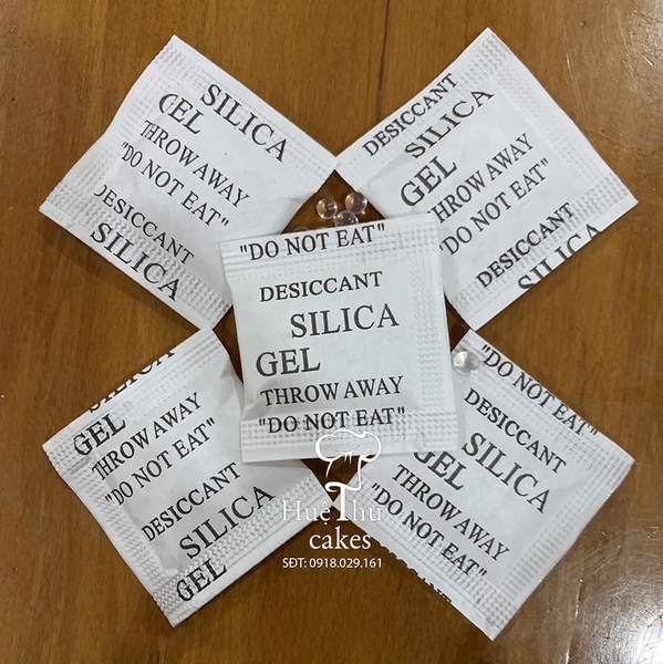 Gói hút ẩm Silica Gel (20 gói) hạt hút ẩm, chống ẩm