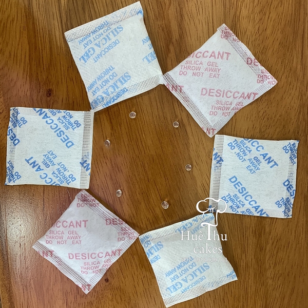 Gói hút ẩm Silica Gel (20 gói) hạt hút ẩm, chống ẩm