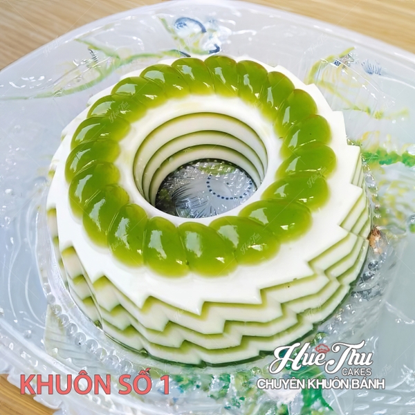 Khuôn rau câu, nhấn xôi 20cm Vĩnh Trường (12 mẫu) làm bánh rau câu, ép xôi