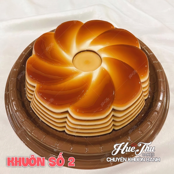 Bộ khuôn Vĩnh Trường 20cm (khuôn số 1-12) chất liệu nhựa PP đổ bánh rau câu, ép xôi, cơm