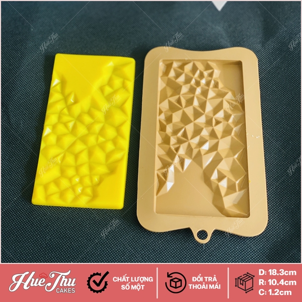 Khuôn silicon Socola Hoa Văn A103 (nhiều mẫu) ốp viền bánh rau câu 3D 4D nhấn xôi, fondant, socola, nến hanmade
