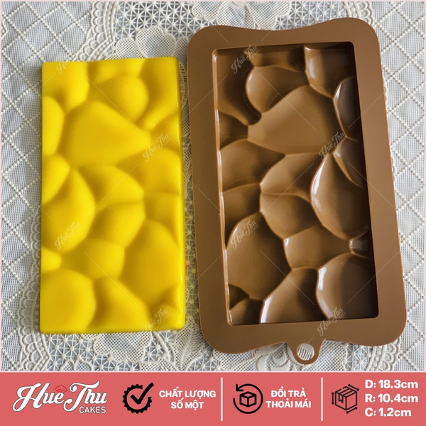 Khuôn silicon Socola Hoa Văn A103 (nhiều mẫu) ốp viền bánh rau câu 3D 4D nhấn xôi, fondant, socola, nến hanmade