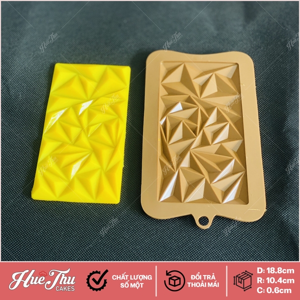 Khuôn silicon Socola Hoa Văn A103 (nhiều mẫu) ốp viền bánh rau câu 3D 4D nhấn xôi, fondant, socola, nến hanmade