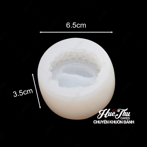 Khuôn silicon Quả Sầu Riêng làm bánh rau câu 3D 4D nhấn xôi, fondant, socola, nến hanmade