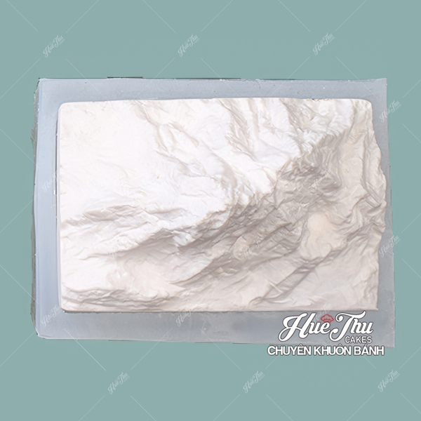 Khuôn silicon Dãy Núi Alps làm bánh rau câu 3D 4D nhấn xôi, fondant, socola, nến hanmade