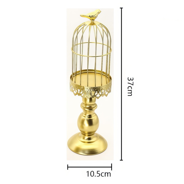 Lồng chim Cao Decor Mâm Cúng - trang trí bàn tiệc mâm cúng hiện đại phong cách Luxury