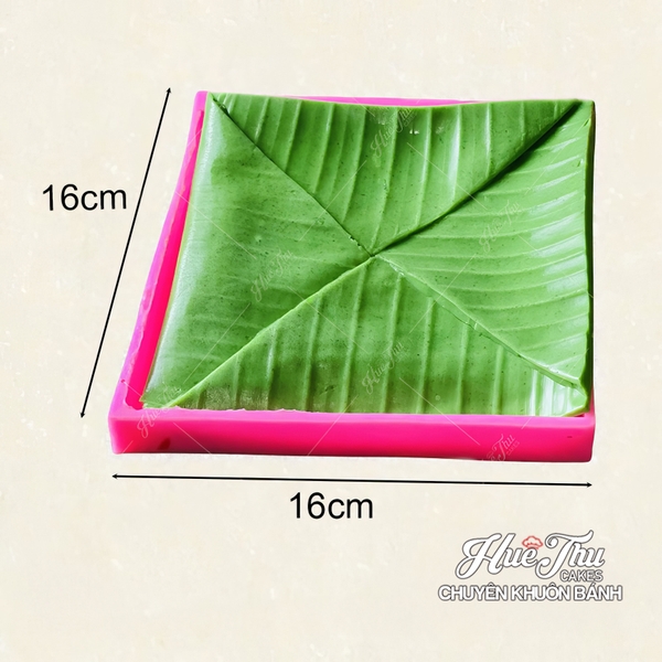 Khuôn silicon Lá Chuối làm bánh rau câu 3D 4D nhấn xôi, fondant, socola, nến hanmade dịp lễ Tết