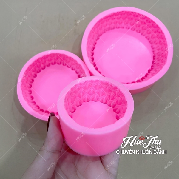 Khuôn silicon Tháp Sen Thái làm bánh rau câu 3D 4D nhấn xôi, fondant, socola, nến hanmade