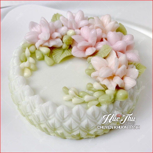 Khuôn silicon hoa Lài Thái M28 làm bánh rau câu 3D 4D nhấn xôi, fondant, socola, nến hanmade