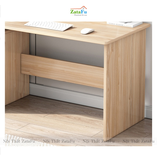 bàn học gỗ có kệ sách