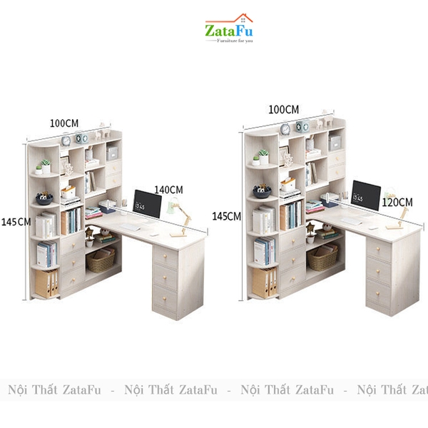 bàn làm việc chữ L