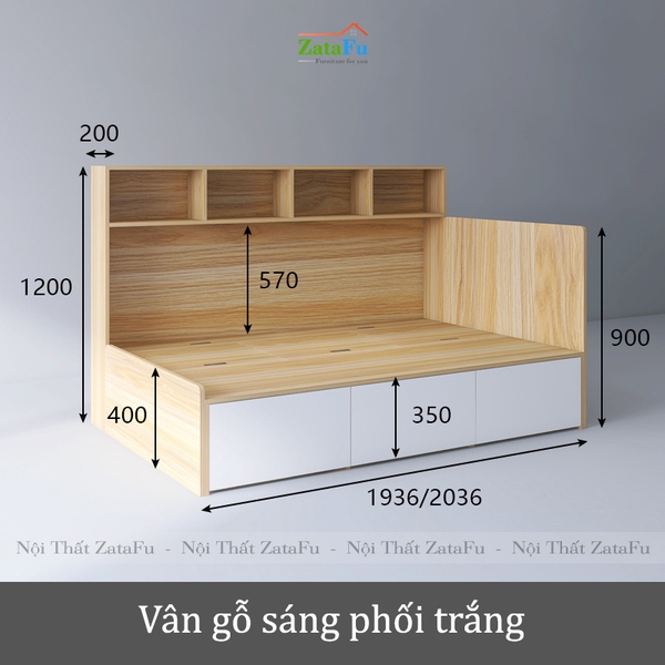 giường ngủ mdf