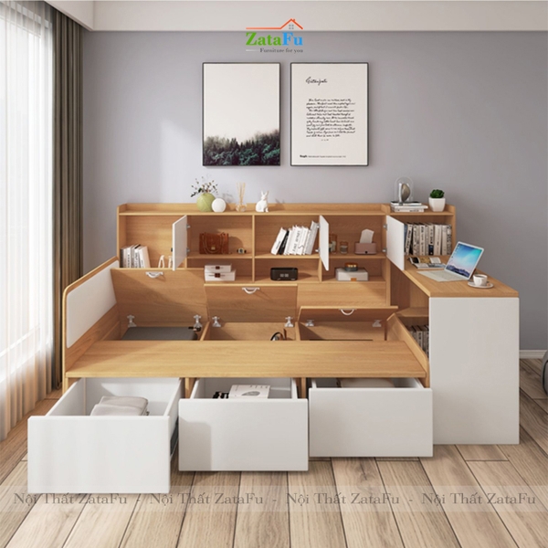 giường ngủ mdf