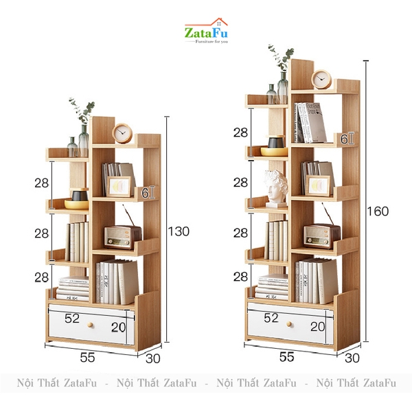 kệ sách hình cây