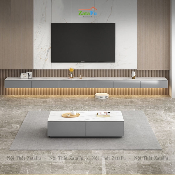 kệ tivi treo tường phòng khách