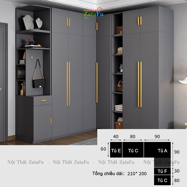 Lợi Ích Khi Chọn Tủ Quần Áo MDF Thiết Kế Theo Yêu Cầu 