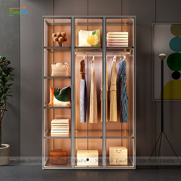 Tủ quần áo có sử dụng đèn LED
