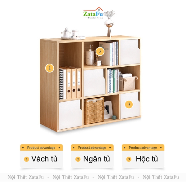 kệ sách gỗ