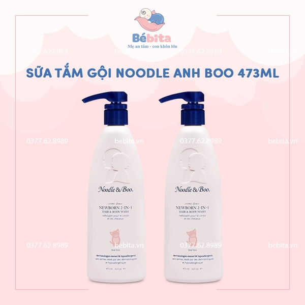 SỮA TẮM GỘI NOODLE & BOO 473ML
