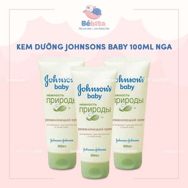 KEM DƯỠNG JOHNSONS BABY 100ML NGA