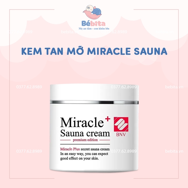 KEM TAN MỠ MIRACLE SAUNA